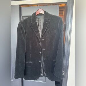 Ralph Lauren Black Corduroy Jacket